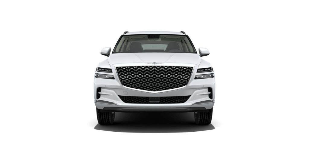 The Crest Grille Of The Genesis GV80
