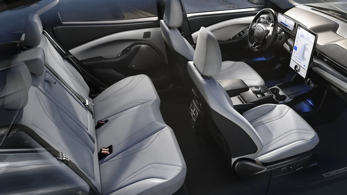Spacious Cabin of the 2022 Ford Mustang Mach-E