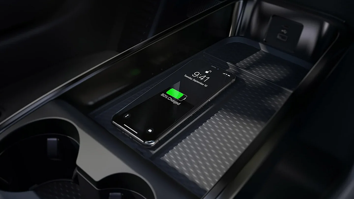 Wireless Charging In The 2022 Ford Mustang Mach-E