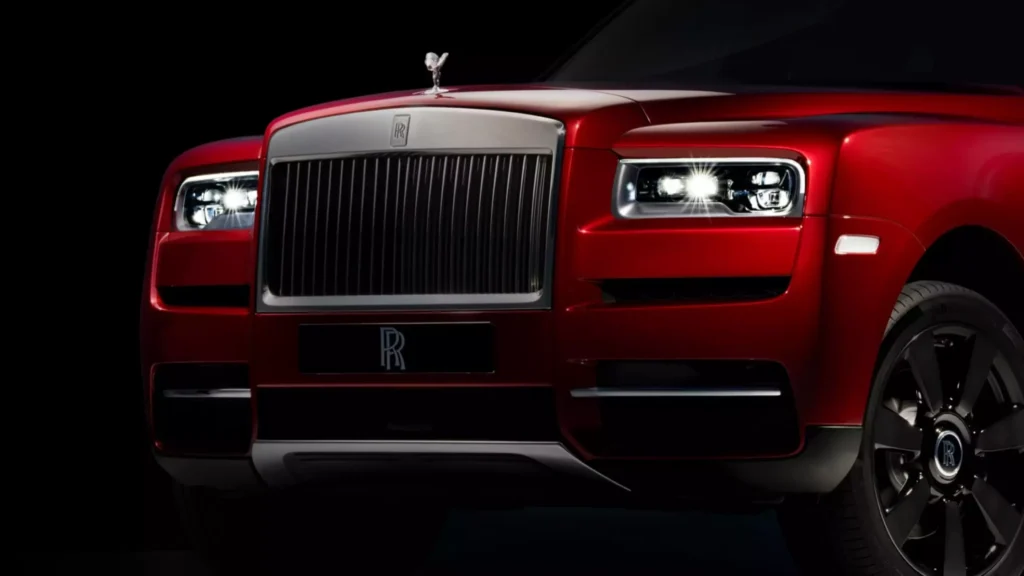 The Cullinan has a large grille