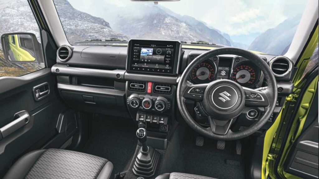 2023 Suzuki Jimny 5 door interior 