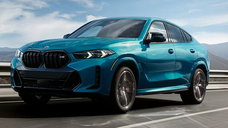 The 2024 BMW X6 M60i is stunning