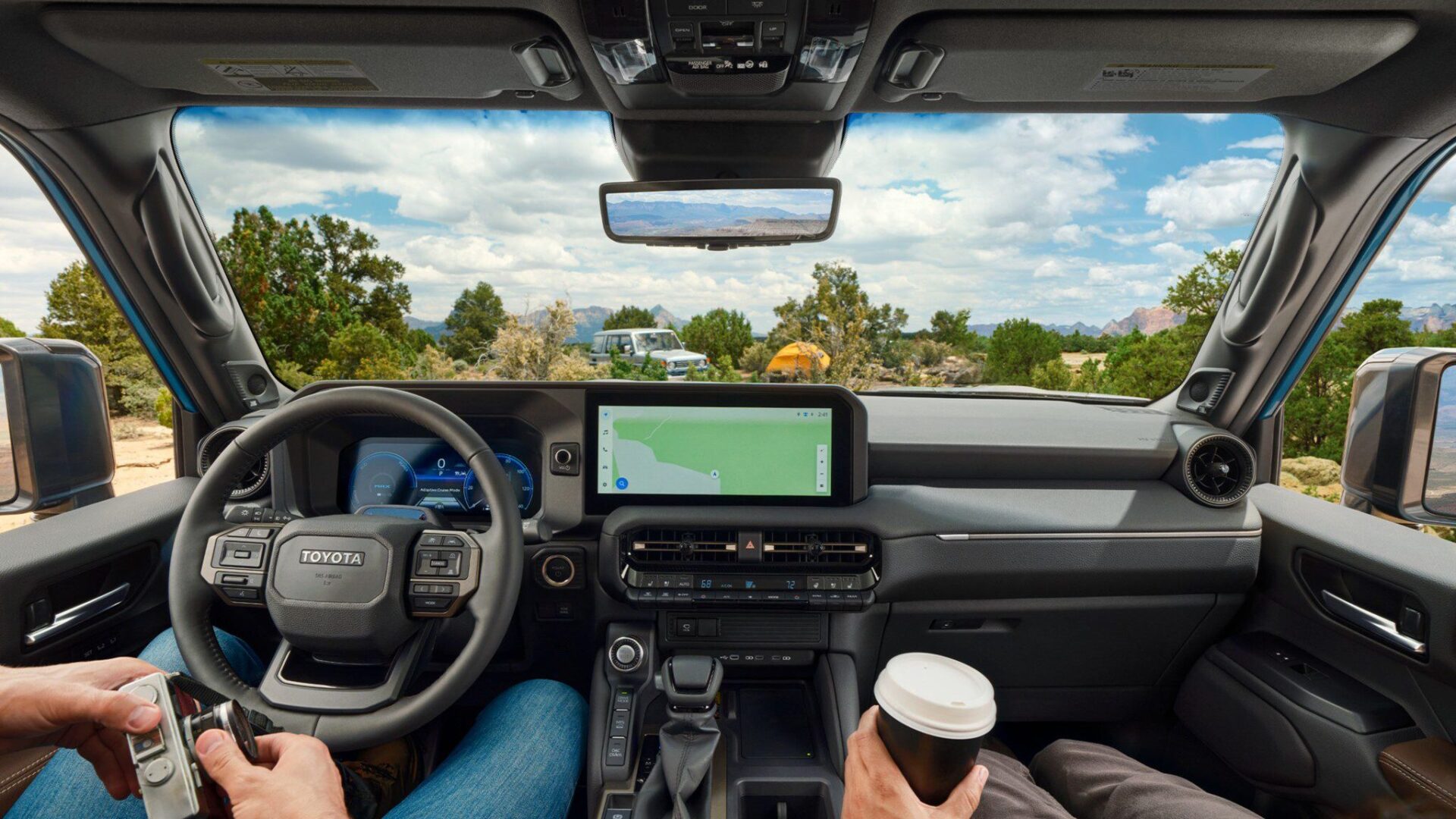 the 2024 Toyota Land Cruiser Interior