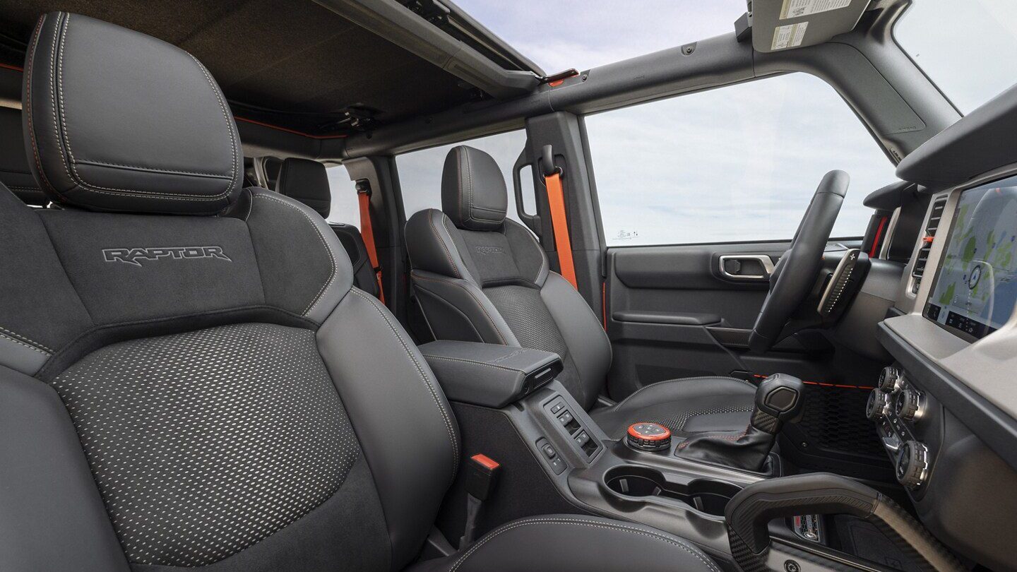 2024 Ford Bronco Raptor Interior