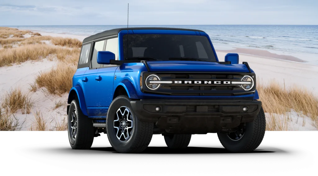 Front of the 2024 Ford Bronco