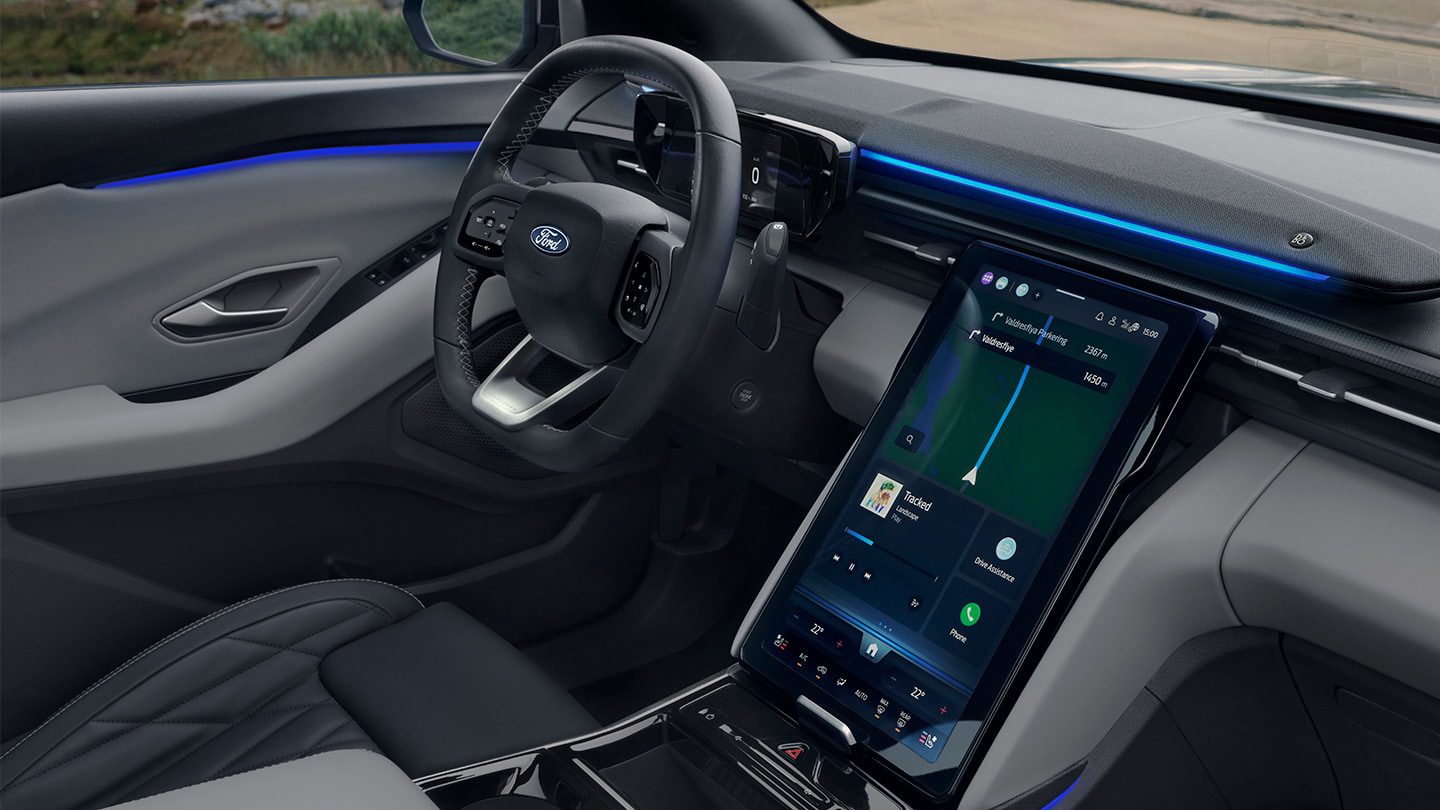 Interior of the Explorer EV