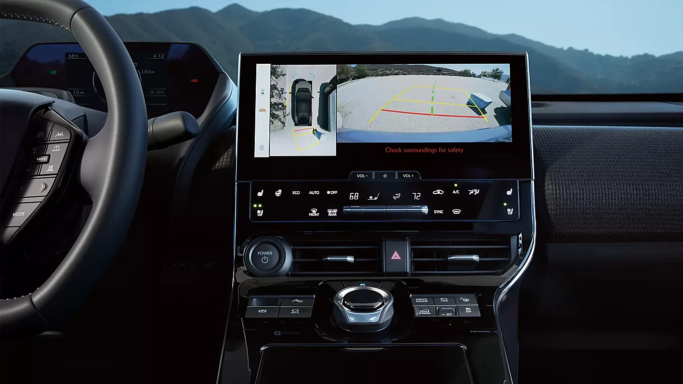 The 2024 Subaru Solterra Infotainment Screen