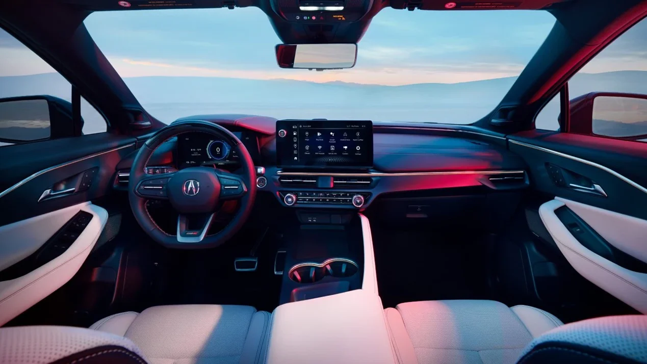 Interior of the 2024 Acura ZDX