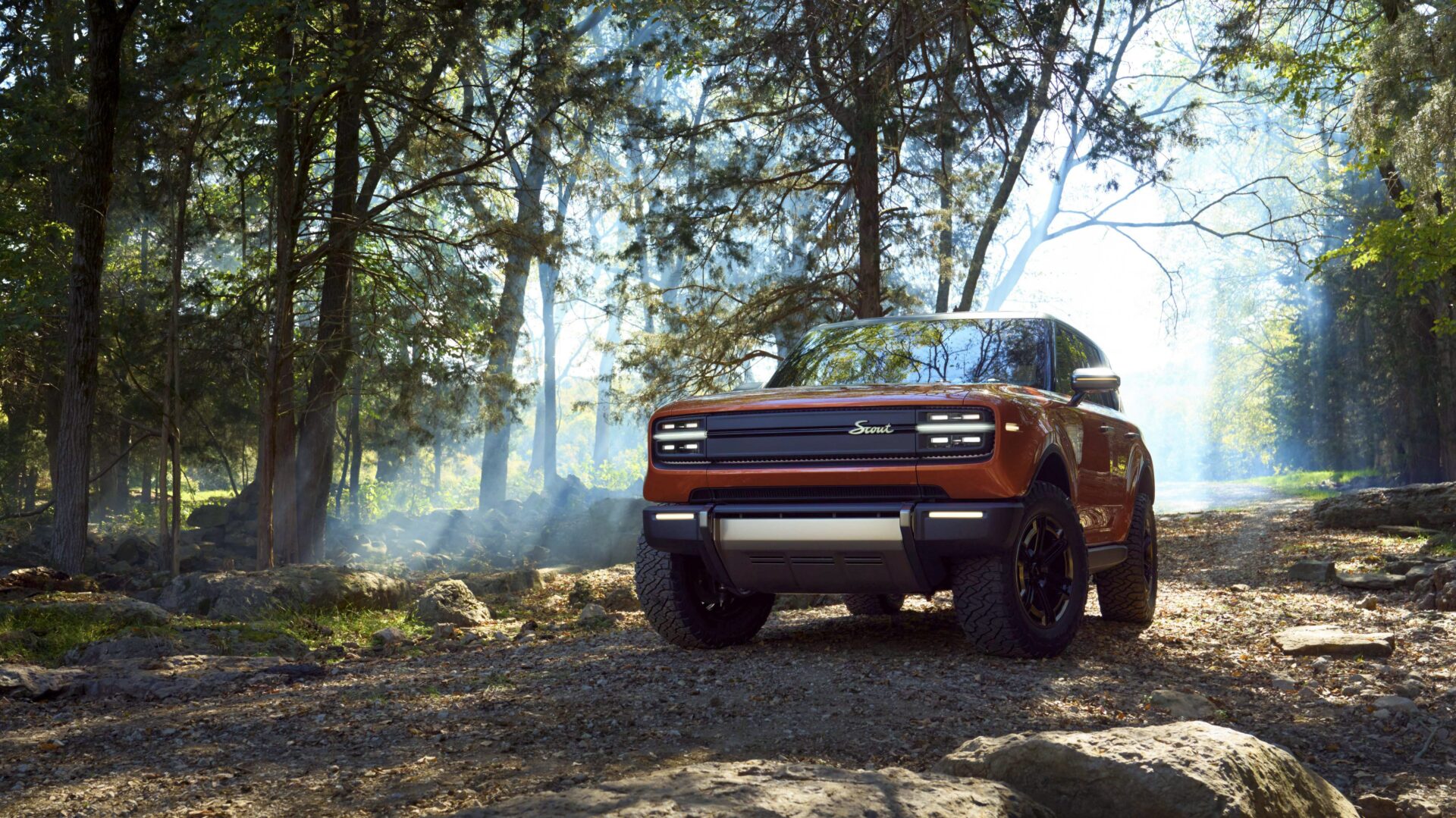 New Scout Traveler on Rocky Terrain