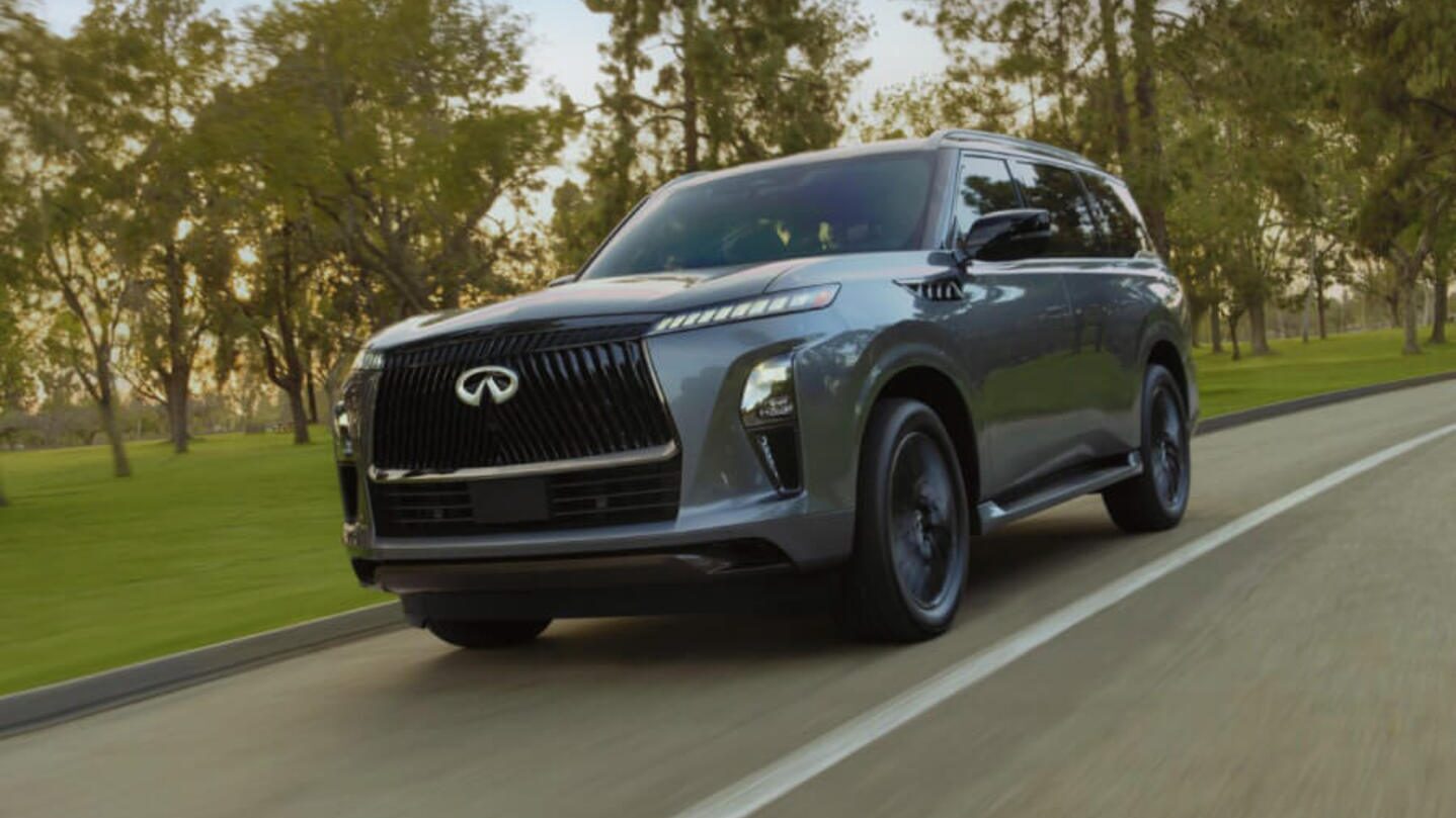 QX80 V8 engine