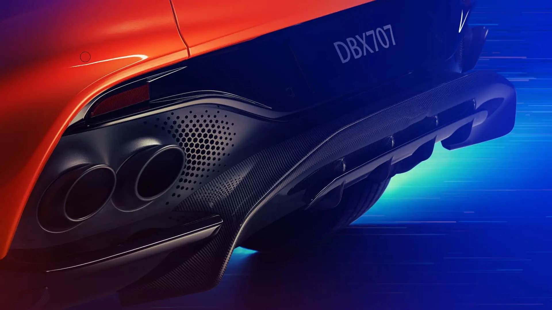 Aston Martin DBX 707 Exhaust