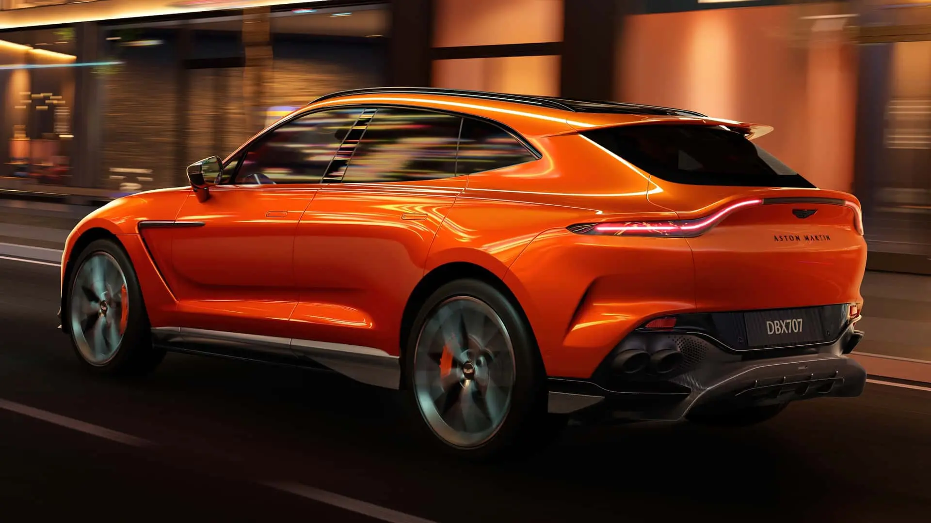 DBX 707 Side Profile