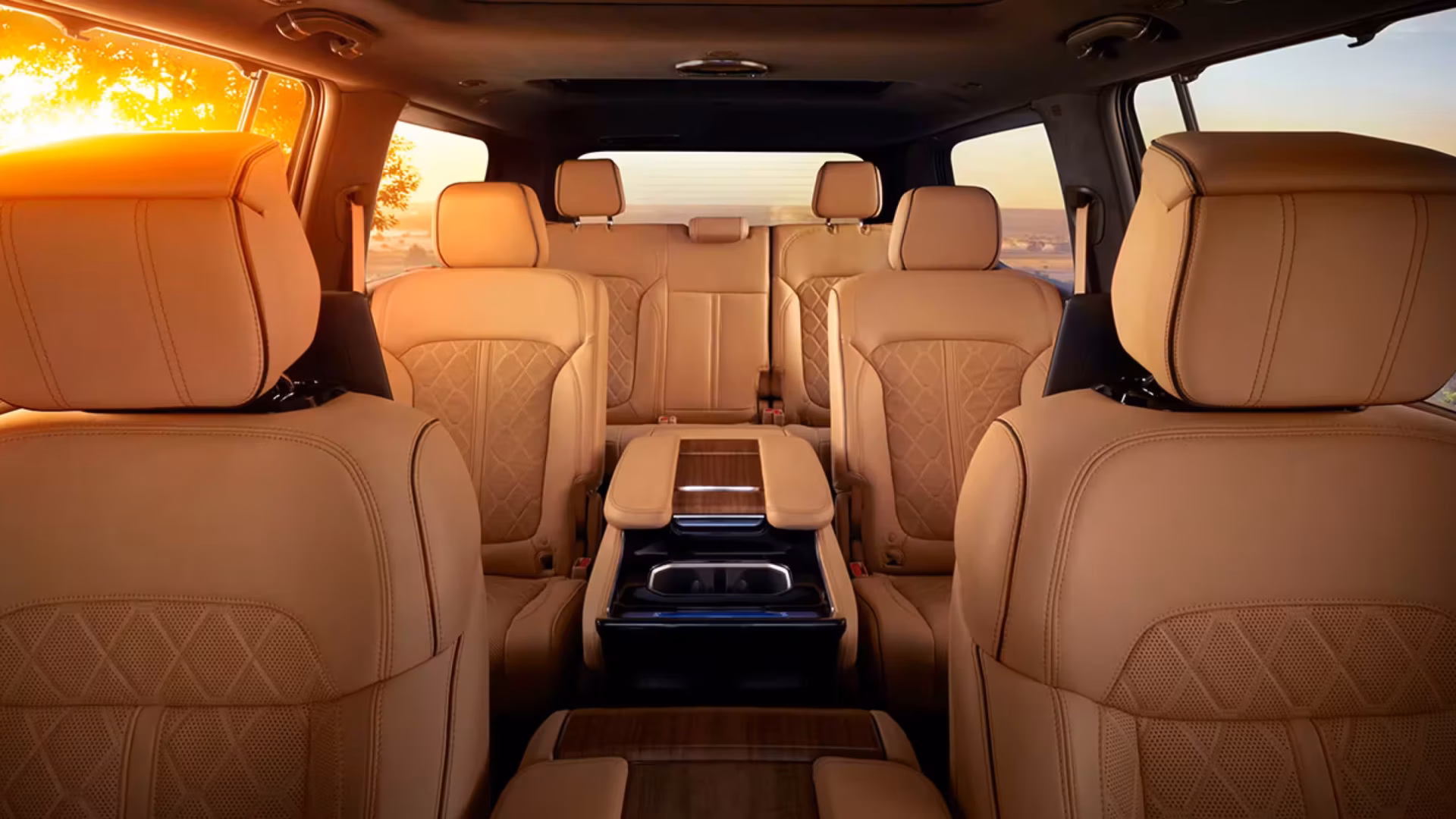 Leather seats in the 2025 Jeep Grand Wagoneer