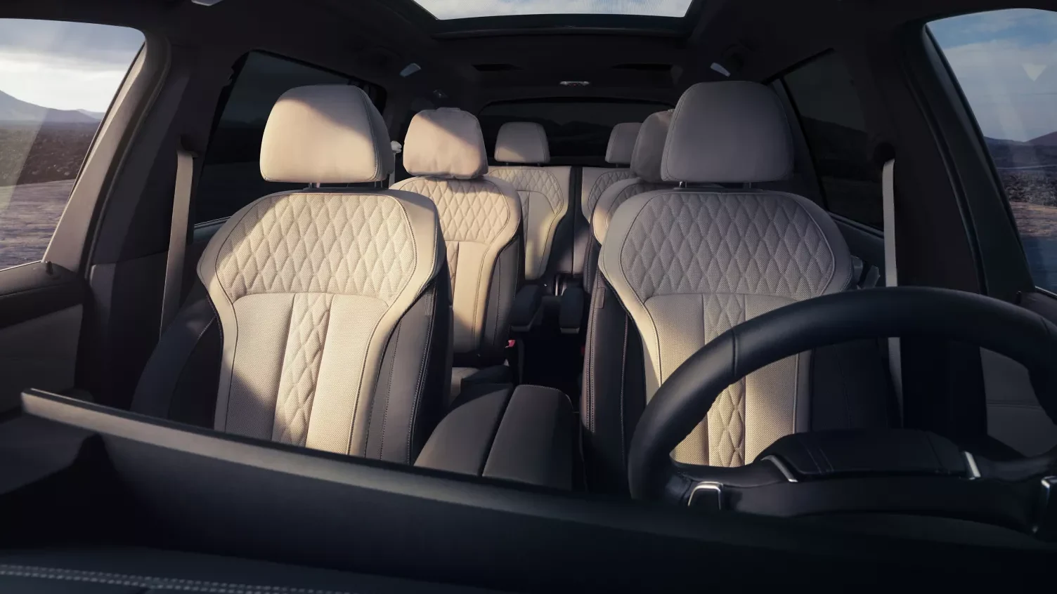 Interior of the BMW X7