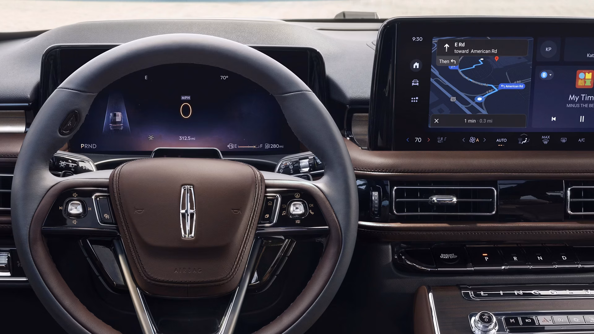 2026 Lincoln Aviator Steering Wheel