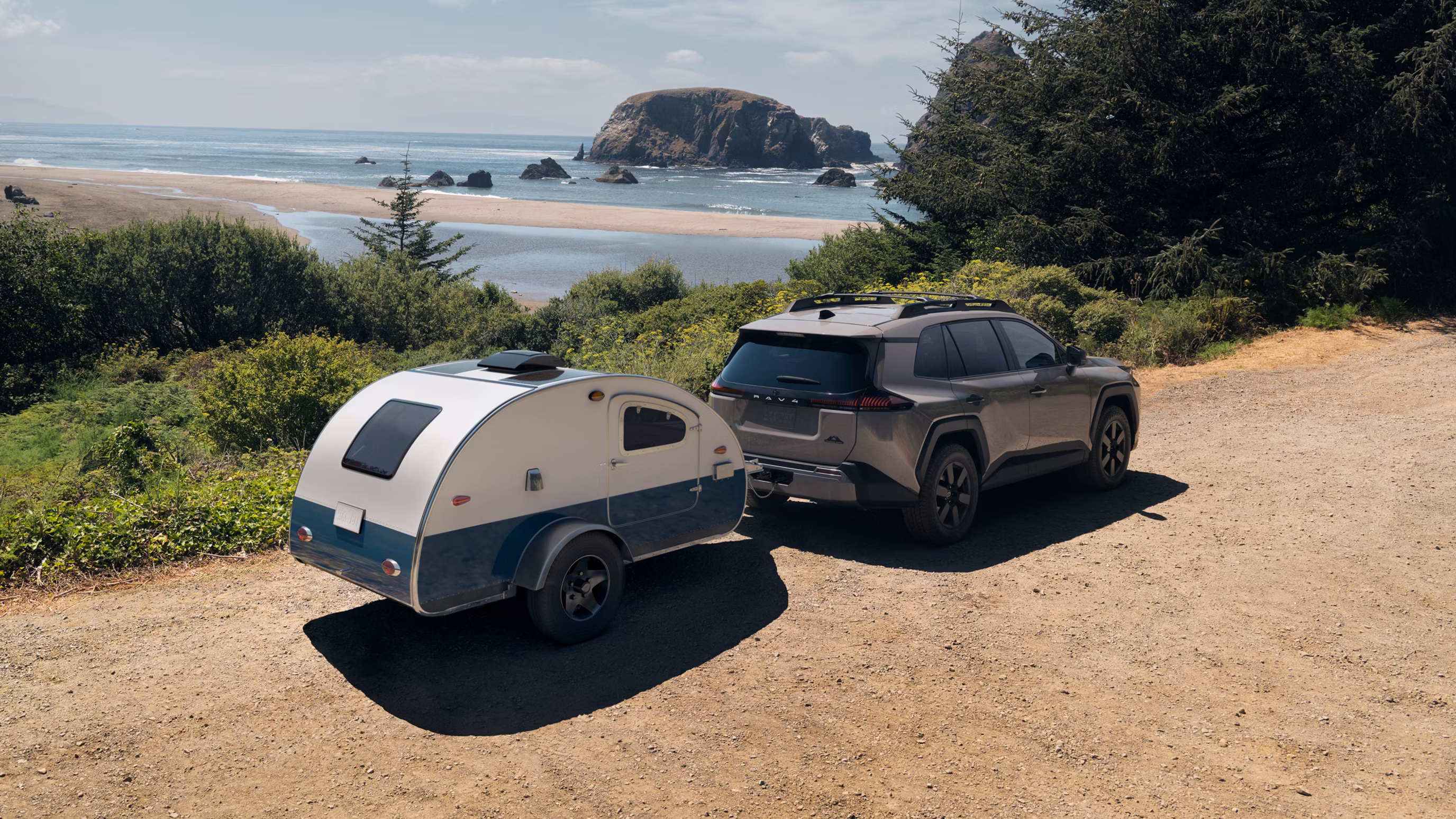 2026 RAV4 Towing a trailer