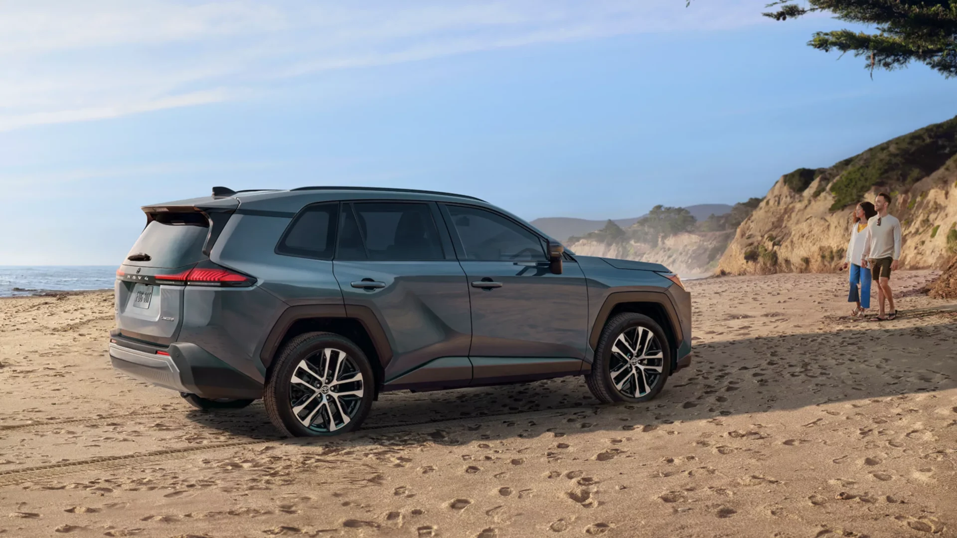 Side Profile of the 2026 Toyota RAV4