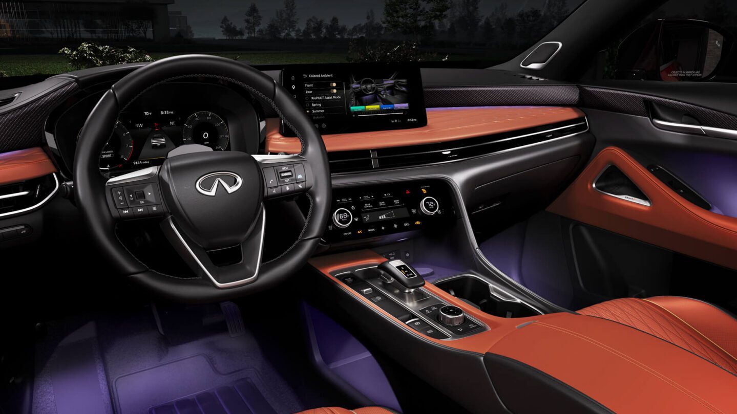 Infiniti QX65 Cabin