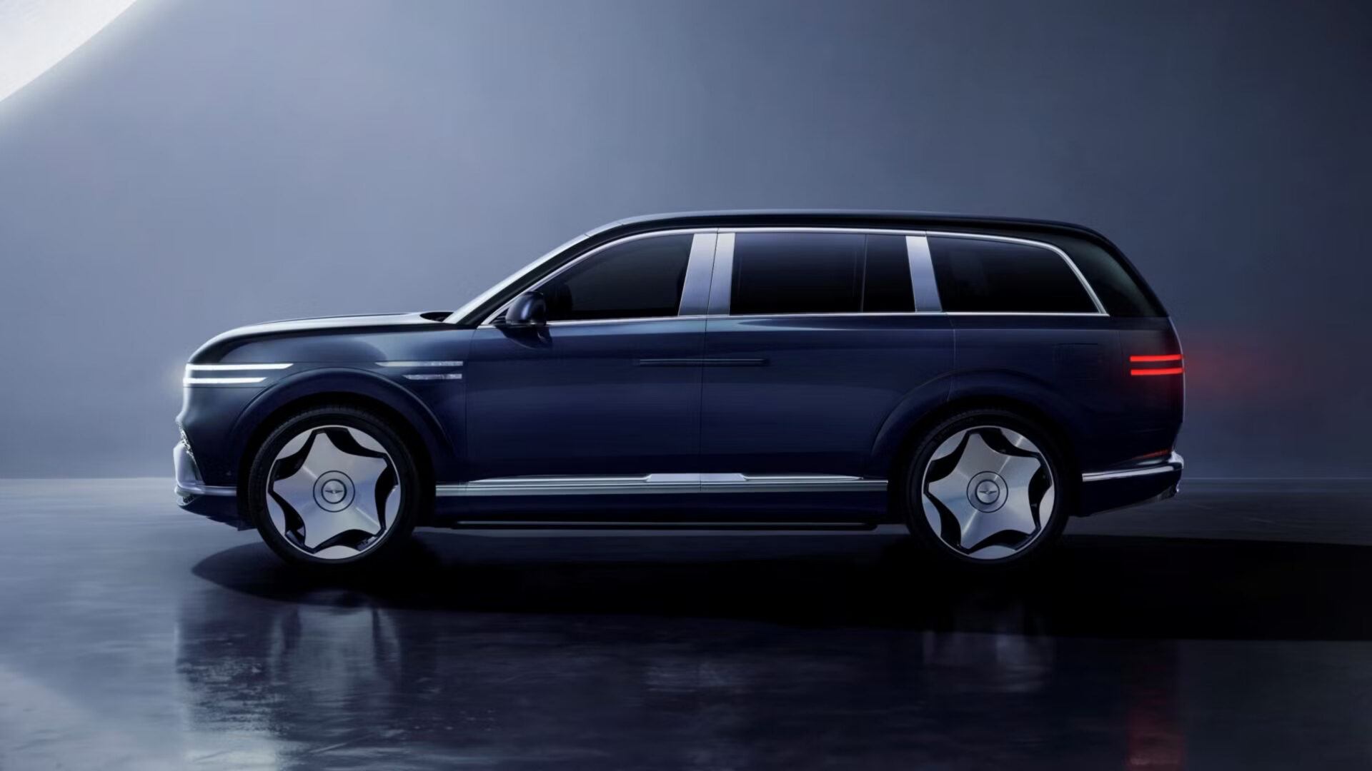 Side profile of the GV90