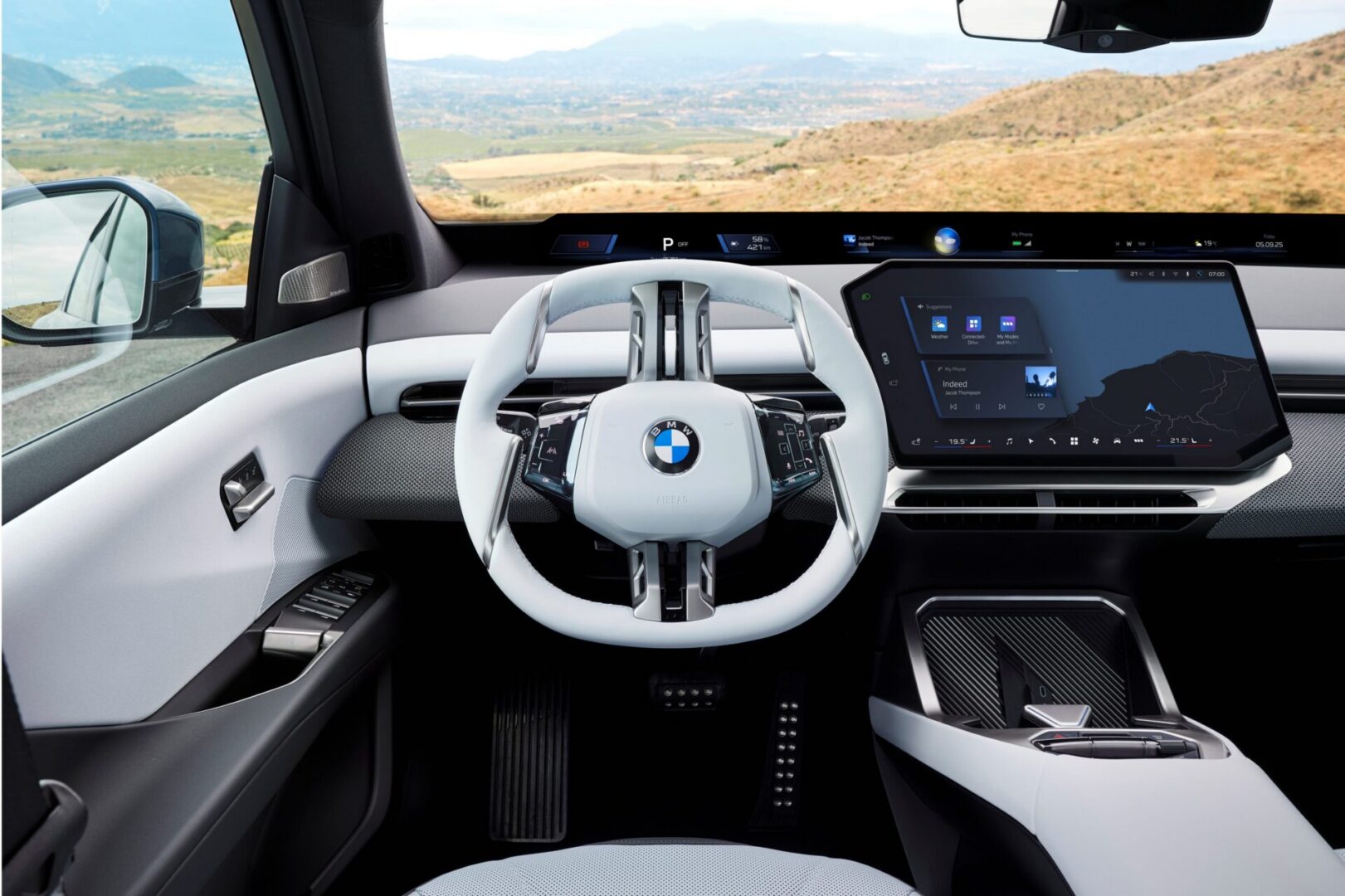BMW iX3 dashboard