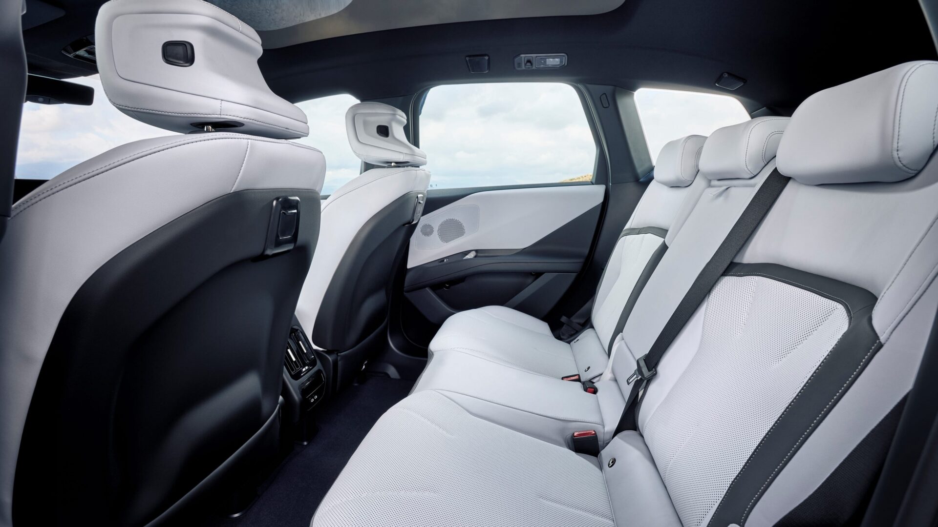 BMW iX3 rear seats