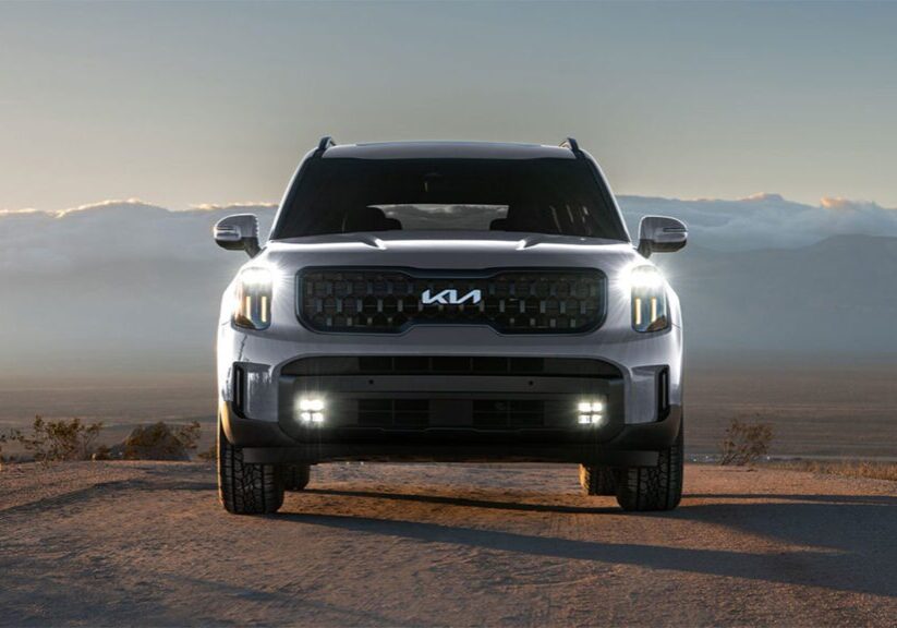 Face of the 2024 Kia Telluride